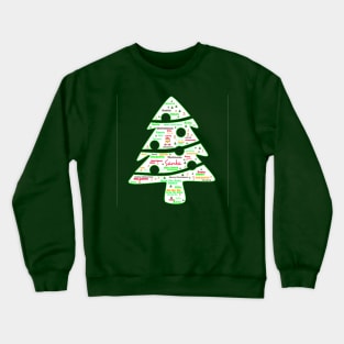 Small Xmas Tree Crewneck Sweatshirt